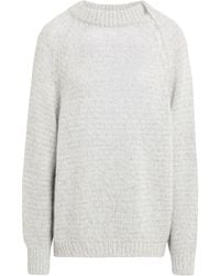 MAX&Co. - Ribbed Crew Neck Sweater - Lyst