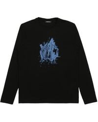 KARL LAGERFELD - Printed T-Shirt - Lyst