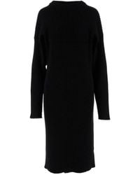 Bottega Veneta - Open Back Knitted Dress - Lyst