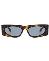Alaïa - Alaïa Rectangular Cat-Eye Sunglasses - Lyst