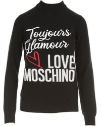 Moschino - Knitted Pullover - Lyst