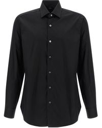 Barba Napoli - Stretch Poplin Shirt - Lyst