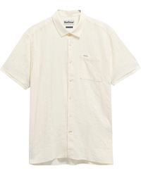 Barbour - Short-Sleeved Button-Up Shirt - Lyst
