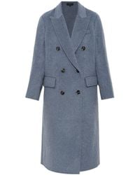 Rag & Bone - Double-Breasted Long Coat - Lyst