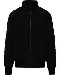 Moose Knuckles - Zip-Up Padded Down Jacket - Lyst