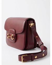 Gucci - Horsebit 1955 Aura Small Shoulder Bag - Lyst