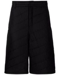 Fendi - Quilted Bermuda Shorts - Lyst