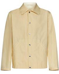 Jil Sander - Logo Printed Long-Sleeved Jacket - Lyst