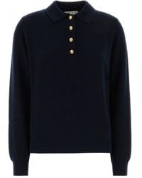Blazé Milano - Blazé Milano Highland Buttoned Polo Top - Lyst