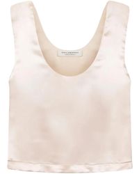 Philosophy Di Lorenzo Serafini - Philosophy By Lorenzo Serafini Top Ivory - Lyst