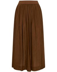 Uma Wang - Elastic Waist Pleated Skirt - Lyst