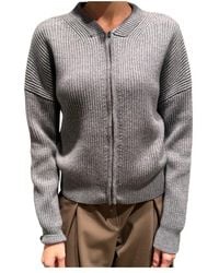 Max Mara - Zip-Up Cardigan - Lyst