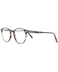 Tom Ford - Eyewear Round Frame Glasses - Lyst