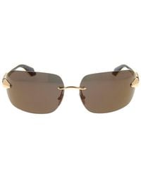 BVLGARI - Bulgari Mask Frame Sunglasses - Lyst