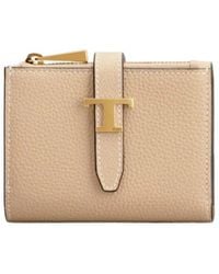 Tod's - T Logo Tab Wallet - Lyst