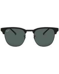 Ray-Ban - Clubmaster Square Frame Sunglasses - Lyst