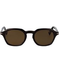 ZEGNA - Geometric Frame Sunglasses - Lyst