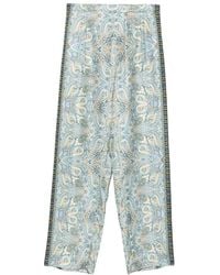 Etro - Paisley-Print Trousers - Lyst