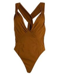 Saint Laurent - Solid Colour Bodysuit - Lyst