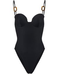 Magda Butrym - Retro Bustier Swimsuit - Lyst
