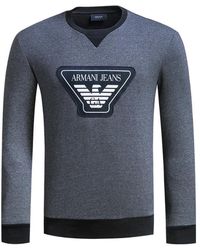 Armani Jeans - Logo Detail T-Shirt - Lyst