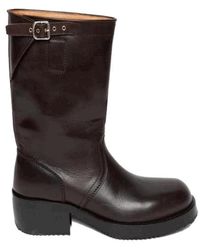 Dries Van Noten - Round-Toed Ankle Boots - Lyst