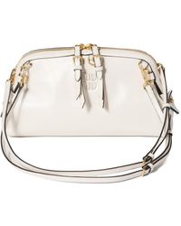Miu Miu - Caprice Leather Clutch - Lyst