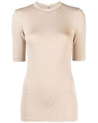 Brunello Cucinelli - Embellished Collar T-Shirt - Lyst