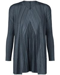 Pleats Please Issey Miyake - Pleats Please Issey Miyake Mellow Pleats Coat - Lyst