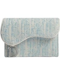 Dior - Saddle Bloom Card Holder - Lyst