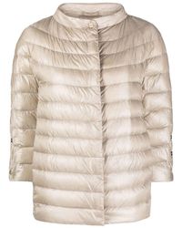 Herno - Mock Neck Puffer Jacket - Lyst