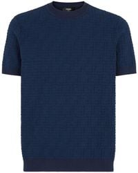 Fendi - Ff Selleria Crewneck Pullover - Lyst