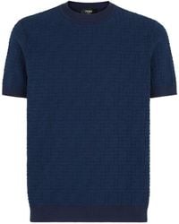 Fendi - Ff Selleria Crewneck Pullover - Lyst
