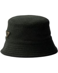 Prada - Loden Bucket Hat - Lyst