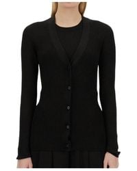 Fabiana Filippi - V-Neck Long-Sleeved Sweater - Lyst