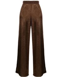 Oséree - Oséree Lumière Wide-Leg Pants - Lyst