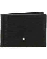 Montblanc - Open-Fold Money Clip Wallet - Lyst