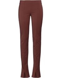 Sportmax - Solid Color Stretch Trousers - Lyst