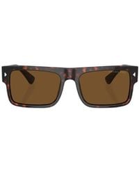 Prada - Eyewear Rectangular Frame Sunglasses - Lyst