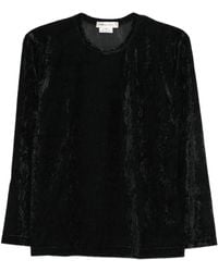 Comme des Garçons - Comme Des Garçons Crewneck Long-Sleeved T-Shirt - Lyst