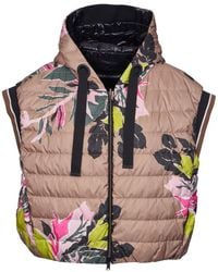 Herno - Reversible Zip-Up Padded Vest - Lyst