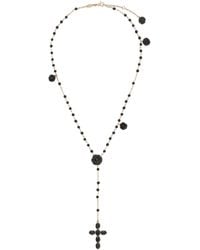 Dolce & Gabbana - 18Kt Sapphire Tradition Rosary Necklace - Lyst