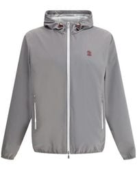 Brunello Cucinelli - Waterproof Jacket With Hood - Lyst