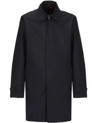 Fay - Single-Breasted Long-Sleeved Coat - Lyst