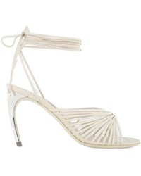 Ferragamo - Ferragamo Atena Ankle Strap Sandals - Lyst