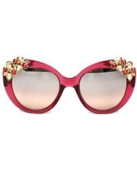 Jimmy Choo - Logo Sunglasses - Lyst