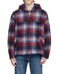 Isabel Marant - Kurt Checked Hooded Jacket - Lyst
