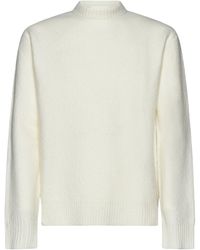 Jil Sander - Crewneck Knitted Jumper - Lyst