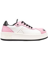 KENZO - Hoops Contrasting-Toecap Low-Top Sneakers - Lyst