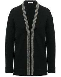 Saint Laurent - Bead-Embellished Cardigan - Lyst